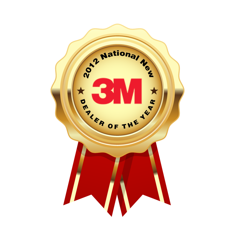3M National New dealer of the year Window Tint Specialists Authorized Platinum 3M Dealer Orlando