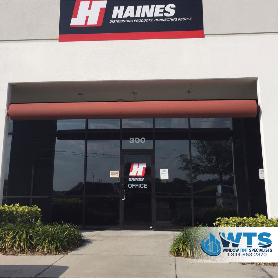 Haines WTS Commercial Window Film Authorized Platinum 3M Dealer Orlando